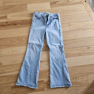 AE Next Level Super High-Waisted Flare Jean
